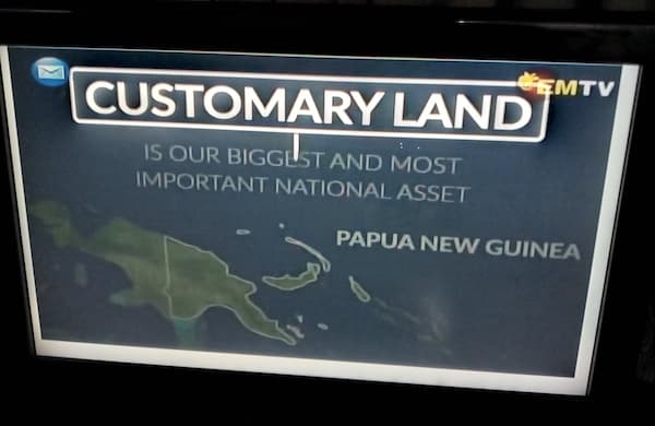 TV advert celebrates importance of customary land