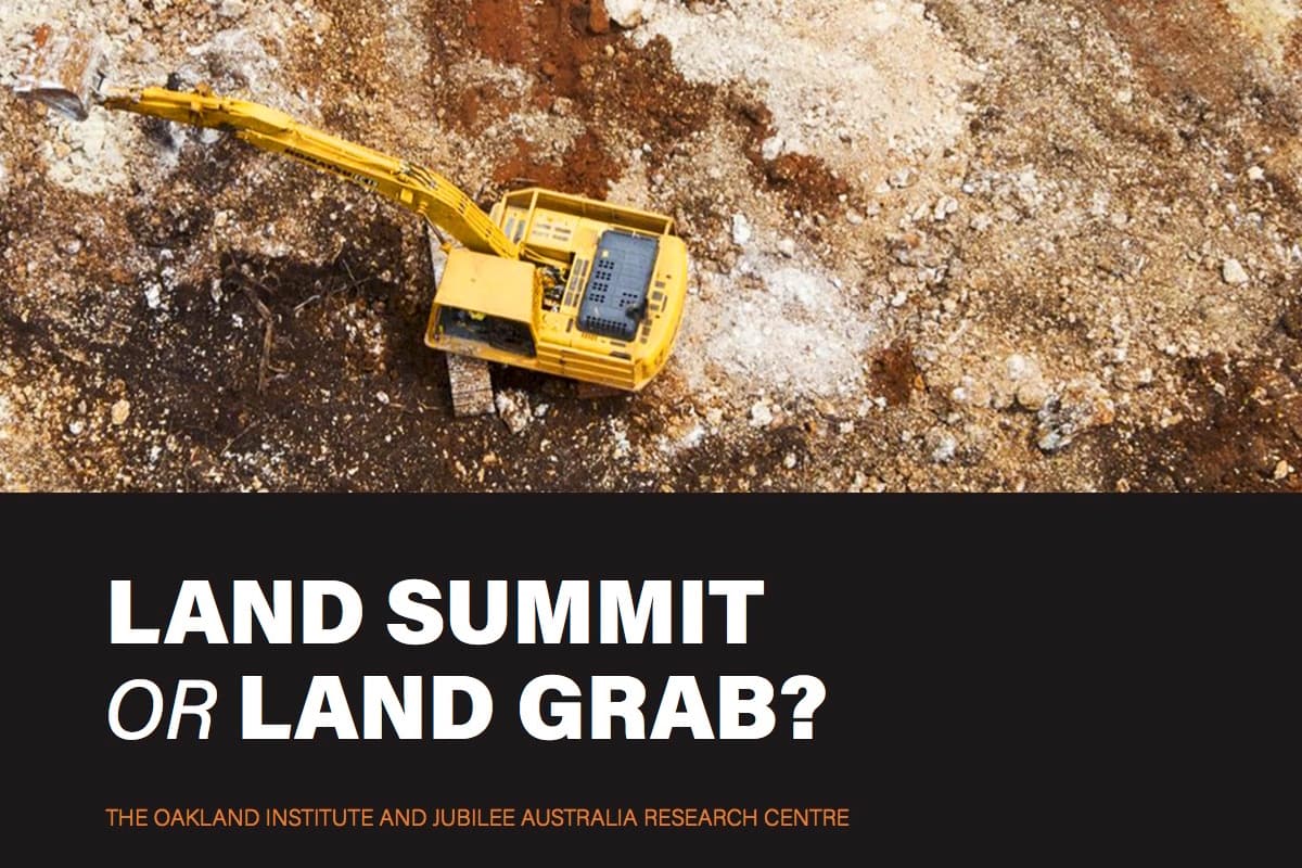 Land Summit or Land Grab?