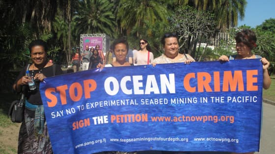 Pacific Seabed society says no to seabed mining