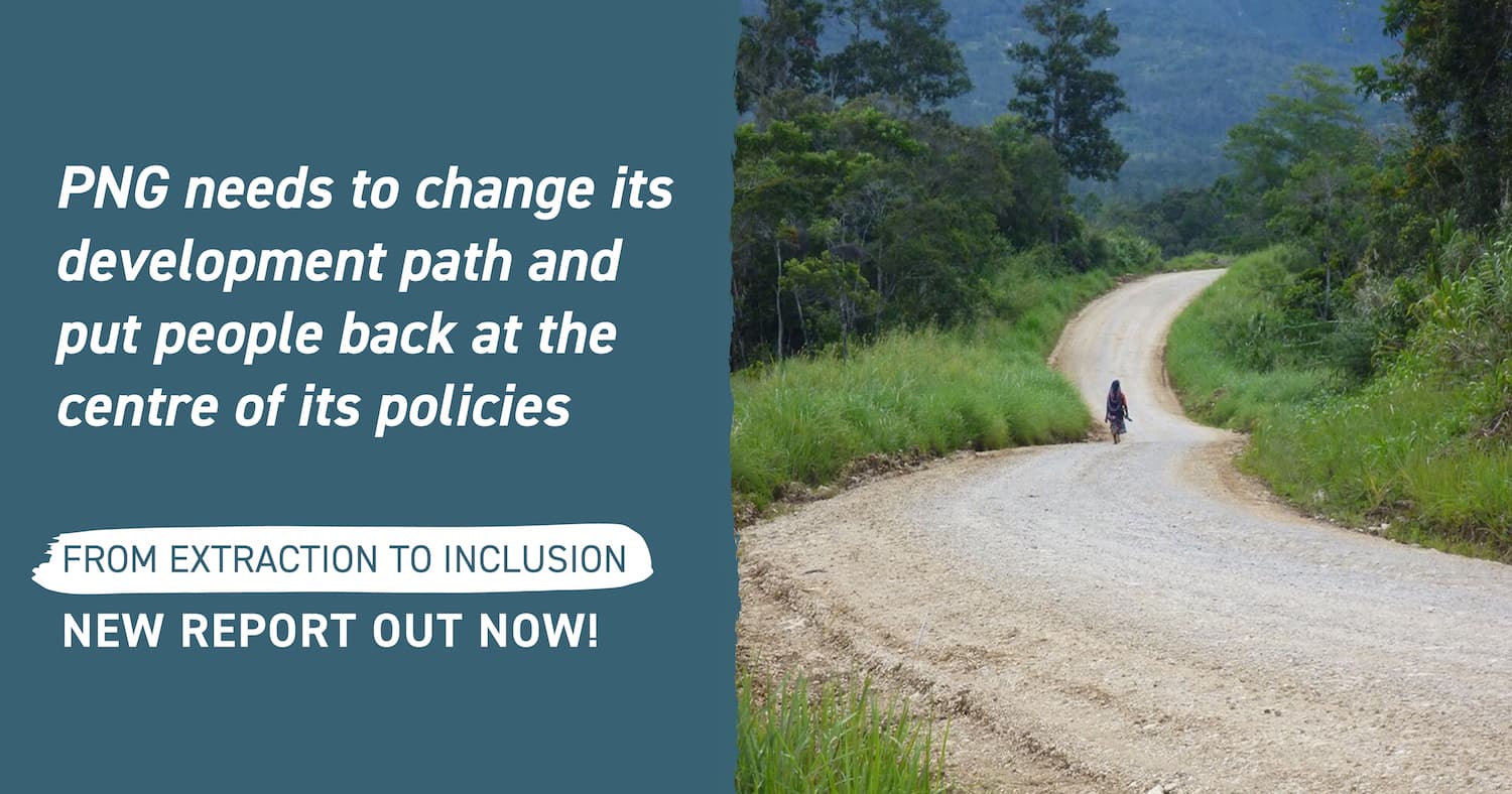 New Report Calls for a Dramatic Change for Real Development in Papua New Guinea