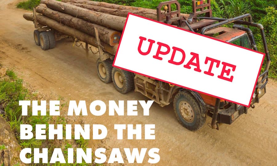 June 2022: Banks move to stop financing of logging industry