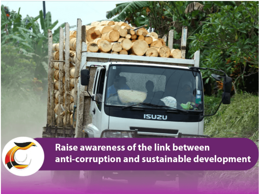 Illegal Logging and Corruption suffocates Development