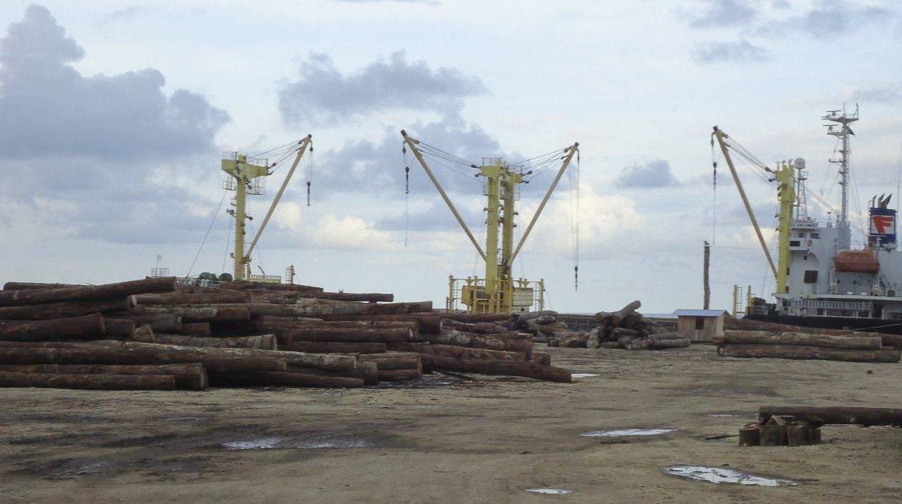 More stolen logs being shipped out of Papua New Guinea