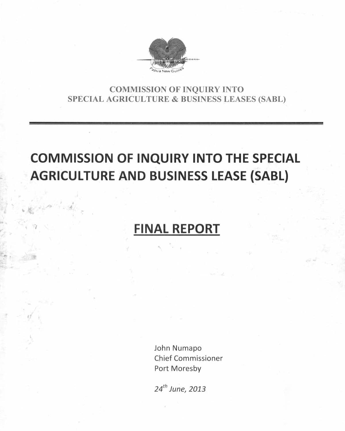 SABL Ministerial Committee a joke