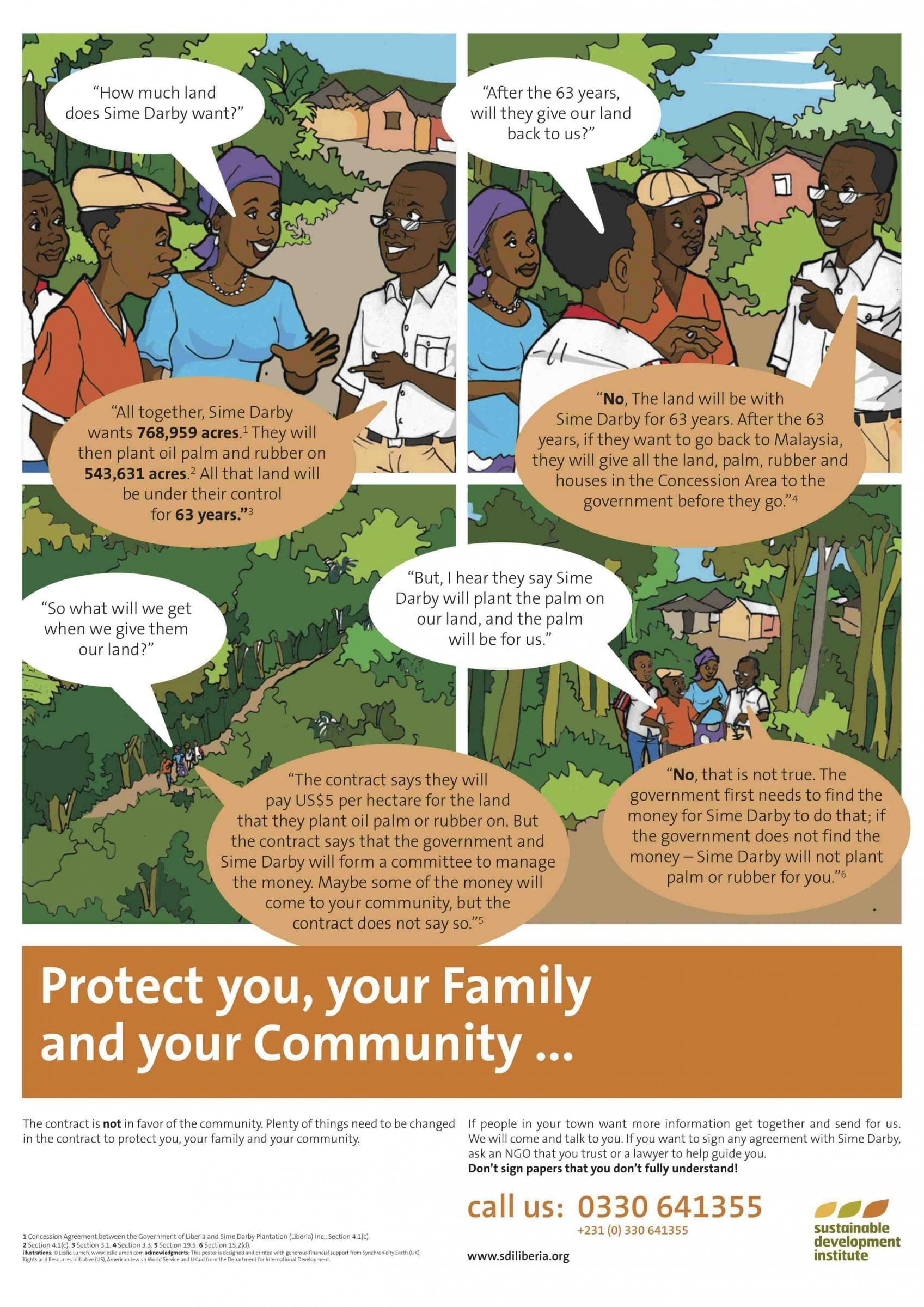 Liberian land grab sounds all too familiar - Malaysian loggers, oil palm and false promises