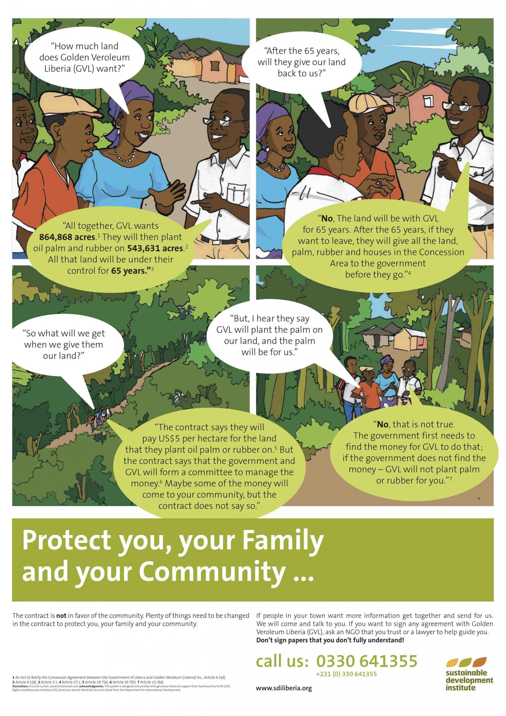 Liberian land grab sounds all too familiar - Malaysian loggers, oil palm and false promises