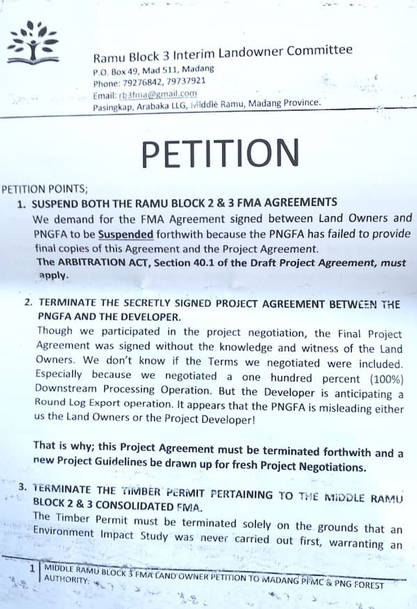 Landowners say Forest Authority acting suspiciously