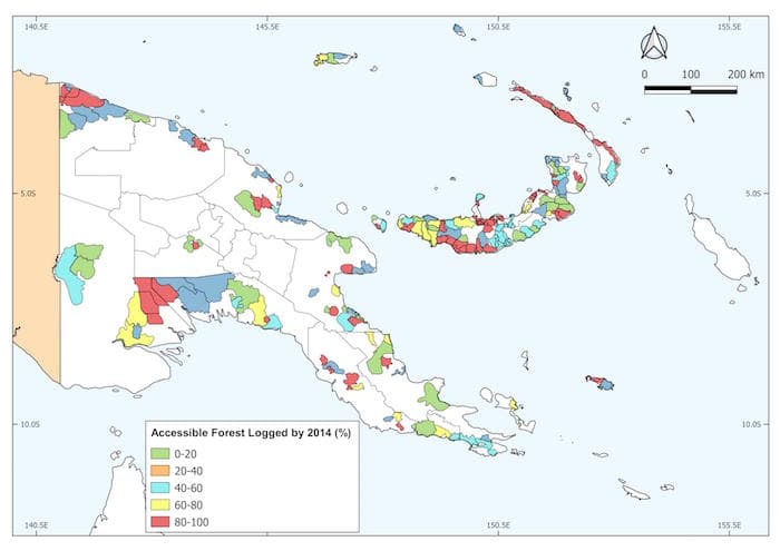 Logging and Forest Loss in Papua New Guinea
