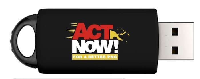 ACT NOW reaching remote villages via USB sticks