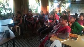 ACT NOW reaching remote villages via USB sticks