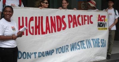 ACT NOW! community members hit the streets of Brisbane