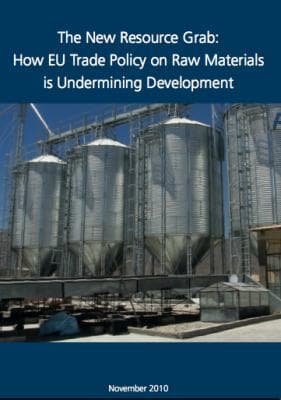 EU trade policies are a 'new resource grab'