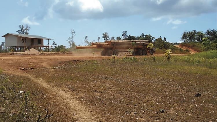 Logging and land alienation deliver only negative development