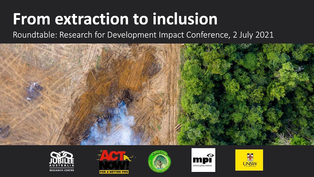 From Extraction to Inclusion - Conference Roundtable