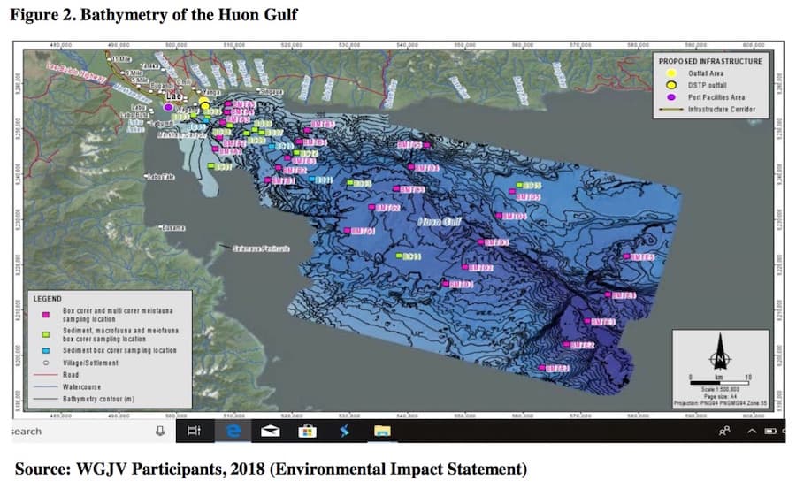 DSTP proposed for the Huon Gulf is problematic