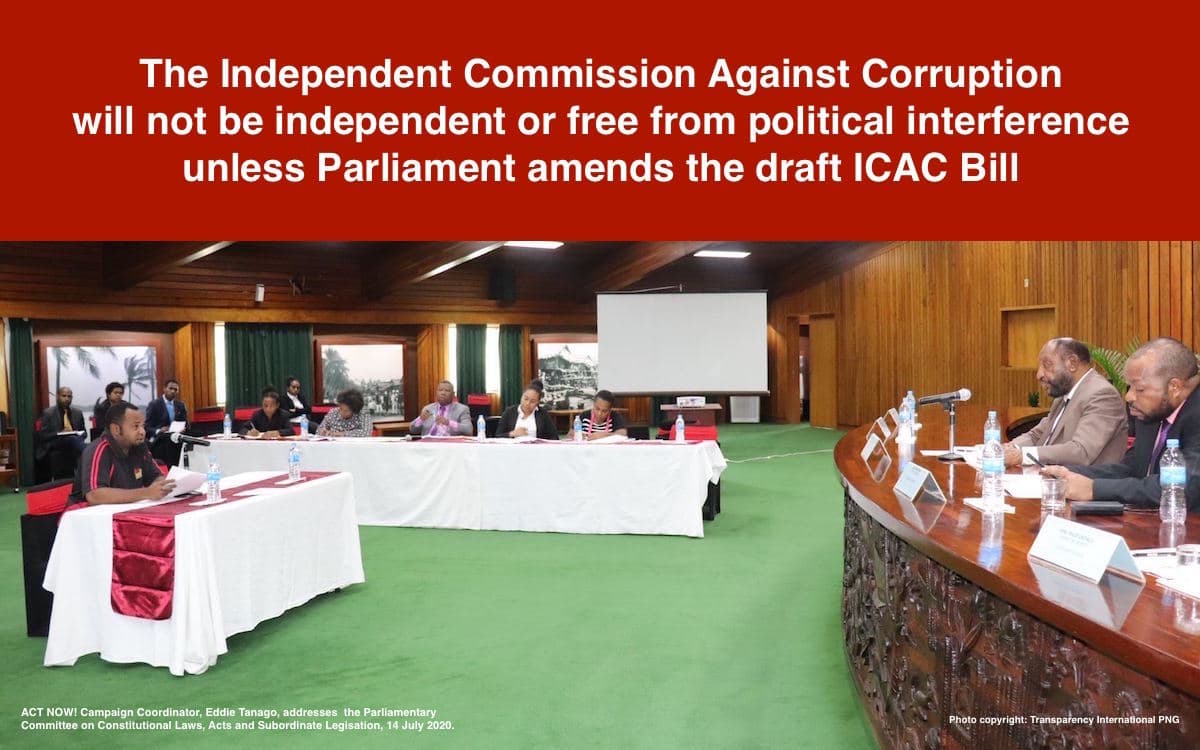 Promised ICAC will not be Independent