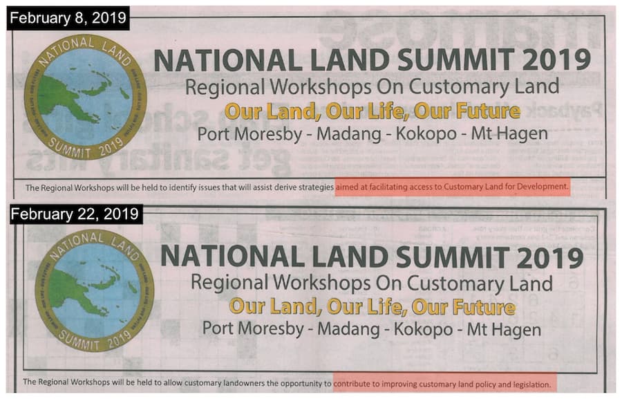 Govt’s Land Grab Agenda Exposed