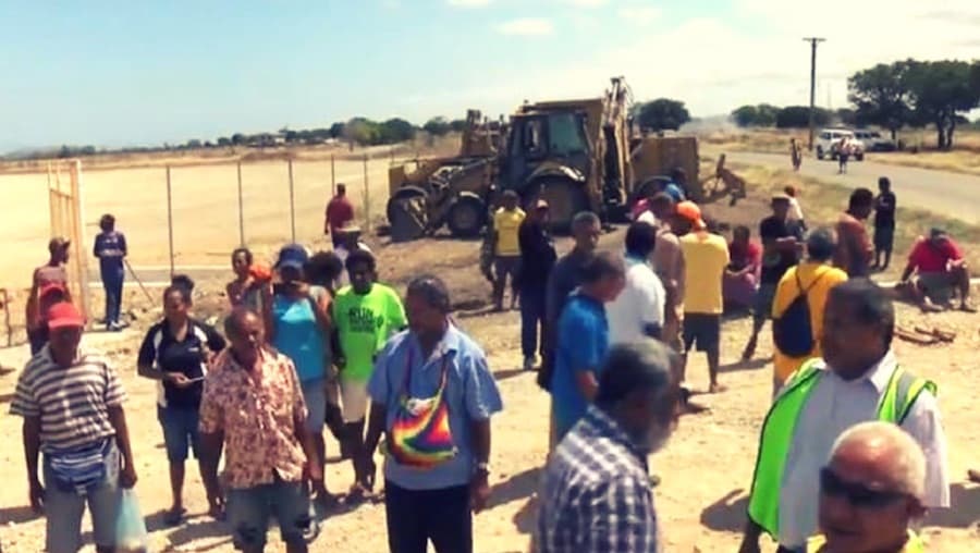 Construction Work Halted on Site of Fraudulent SABLs