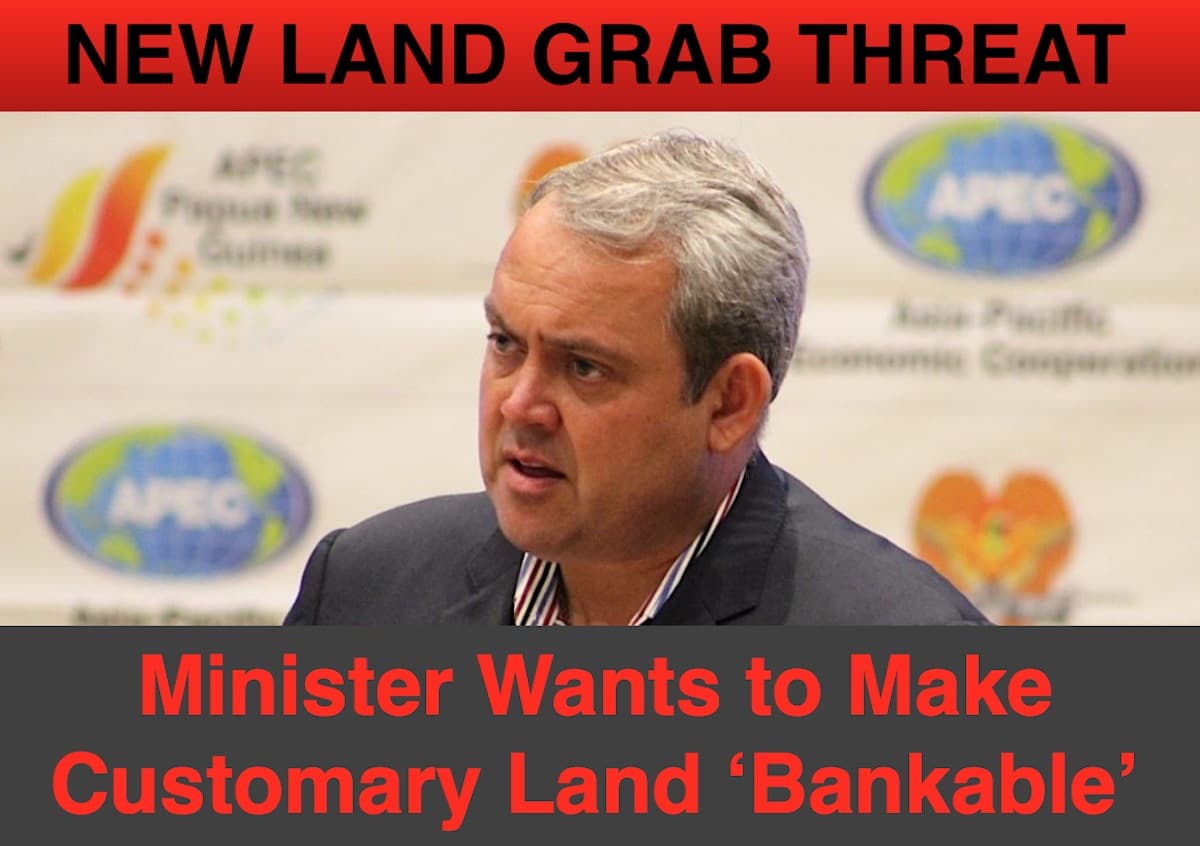 APEC Minister Organising Huge New Land Grab