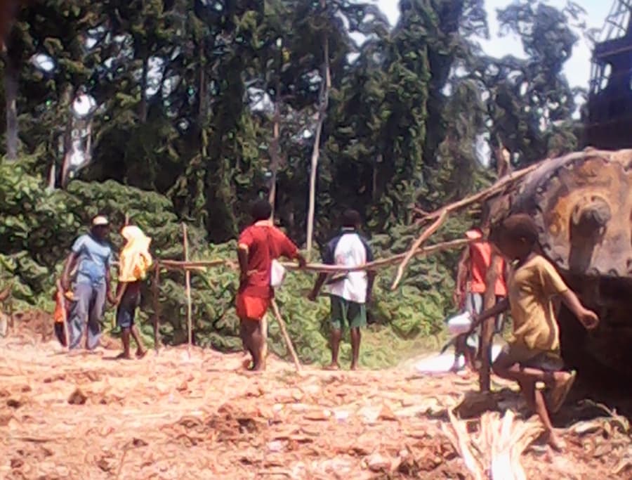 Police intimidation and violence against Pomio communities