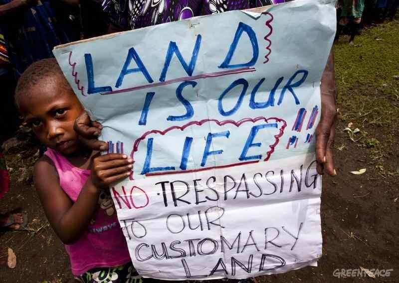Land grabbing a threat to national security