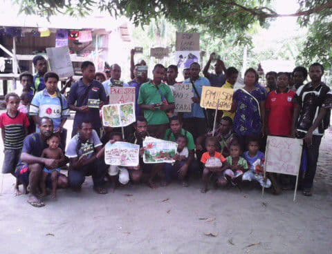 Aitape Lumi villages send message of opposition to SABL land grab to PM