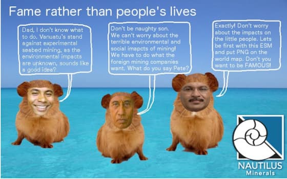 Mining Minister Byron Chan to save the world