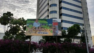 New billboard pokes fun at O'Neill's inaction on SABL land grab