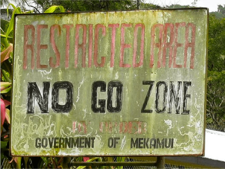 Significance of the No Go Zone Checkpoint