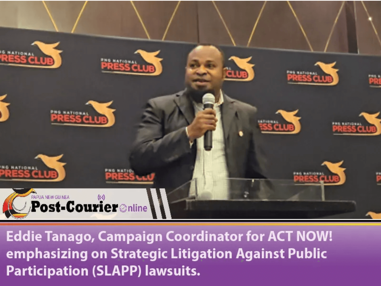 Media Council warned against rising tide of SLAPP lawsuits in PNG