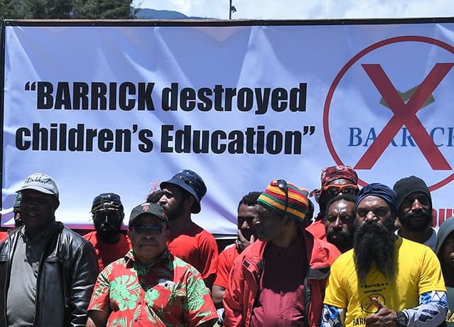 Rising tide of opposition to large-scale mining in PNG