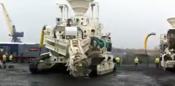 250 tonne monsters ready to chew up the seafloor in PNG